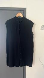 Zijden blouse 36 zwart Allsaints, Ophalen of Verzenden, Gedragen, Maat 36 (S), Zwart