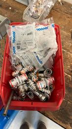 70 koppelingen uponor restpartij, Ophalen of Verzenden, Zo goed als nieuw, Minder dan 50 mm