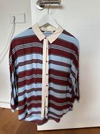 Essentiel Antwerp Blouse Bordeaux/Blauw - Maat 36, Ophalen of Verzenden, Zo goed als nieuw, Maat 36 (S), Blauw