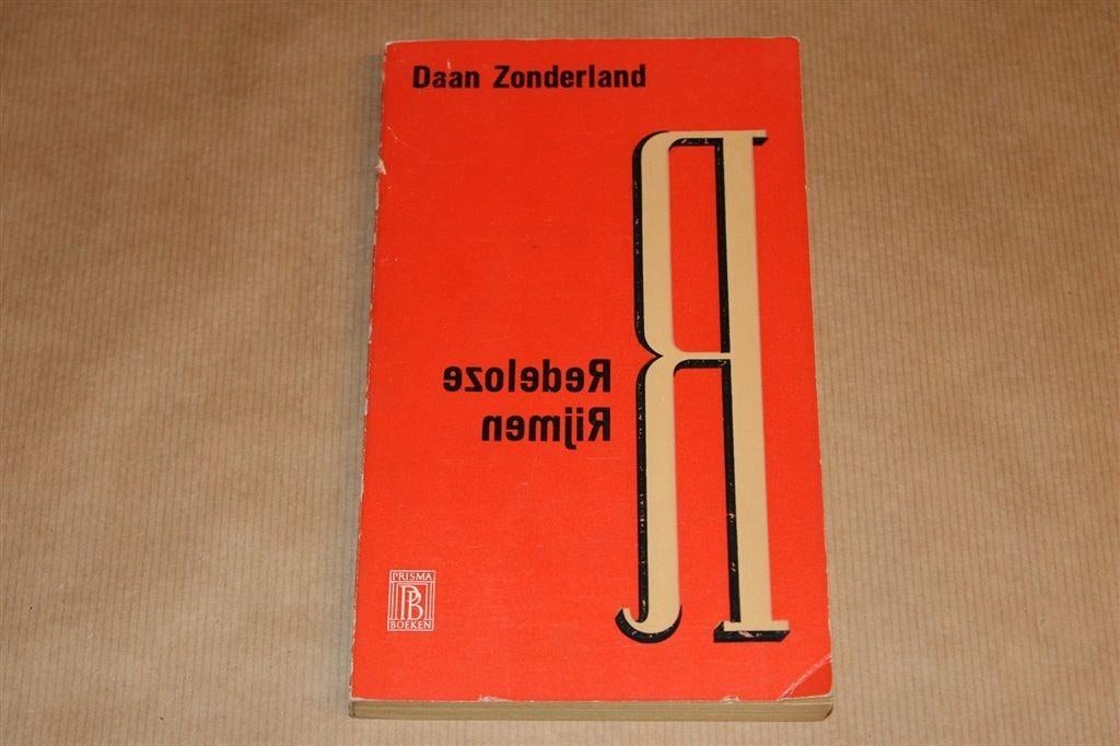 Redeloze Rijmen [1960] — Daan Zonderland — 1e Druk, Ophalen of Verzenden, Gelezen