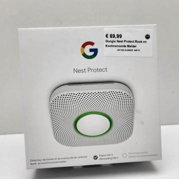 Google Nest Protect Rook en Koolmonoxide Melder beschikbaar voor biedingen