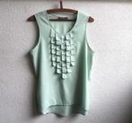 Top mouwloze blouse van superstar pastel lindegroen zgan, Maat 38/40 (M), Ophalen of Verzenden, Zo goed als nieuw, Zonder mouw