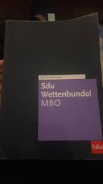 Sdu wettenbundel MBO, Boeken, Ophalen of Verzenden, Zo goed als nieuw, Overige niveaus