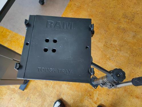 RAM Mounts  Tray met Double Swing Arm with 8" Male +C-kogel, Auto diversen, Auto-accessoires, Zo goed als nieuw, Ophalen of Verzenden