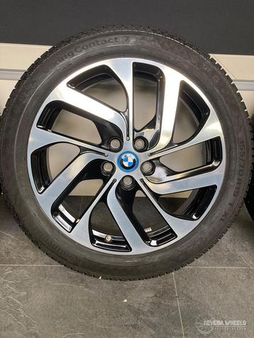 19” originele BMW i3 IO1 velgen + winterbanden 5x112 TPMS    beschikbaar voor biedingen