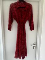 Rode panter jurk Norah, Ophalen of Verzenden, Zo goed als nieuw, Maat 36 (S), Rood