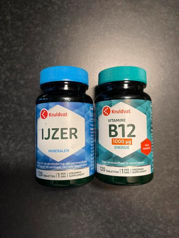 Kruidvat B12 & IJzer Supplementen beschikbaar voor biedingen