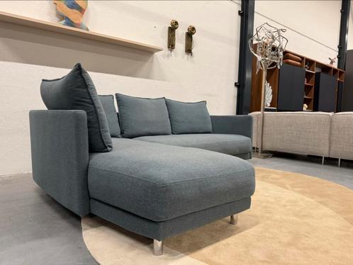 Als nieuw Rolf Benz Onda Hoekbank Stof Design Bank, Huis en Inrichting, Banken | Bankstellen, Zo goed als nieuw, Hoekbank, Vierpersoons of meer
