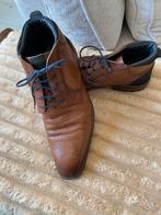Nette bruine herenschoenen mt 45 bruin leer Vertice Ziengs, Ophalen of Verzenden, Zo goed als nieuw, Bruin