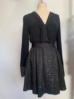 By Malene Birger rok zwart met gouden pailletten 38= S/36, Verzenden, Zwart, Nieuw, By Malene Birger