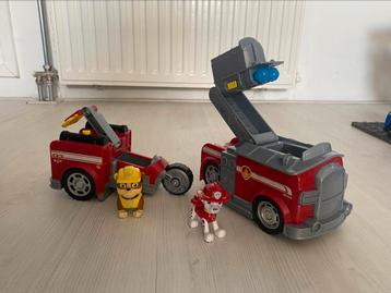 Paw Patrol 2-in-1 split voetuig - Chase en Marshall beschikbaar voor biedingen