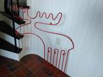 Ikea kapstok, rood, rendier, Sprallig Red Moose, Ophalen, Wandkapstok, Minder dan 100 cm
