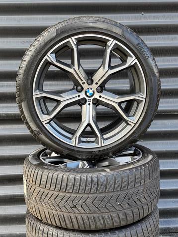 21” Orig Bmw styling 741M G05 X5 X6 G06 velgen Winterbanden beschikbaar voor biedingen
