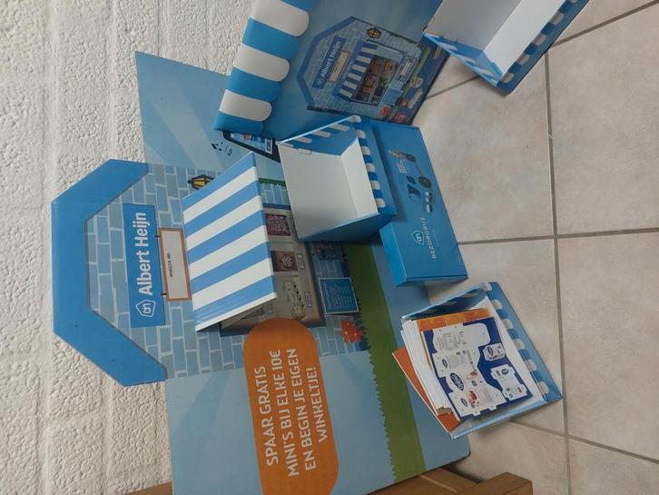 Compleet set AH mini's + extra, Verzamelen, Supermarktacties, Albert Heijn, Ophalen of Verzenden
