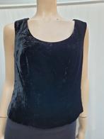 Akris Switserland Top velours silk maat M/38, Kleding | Dames, Tops, Maat 38/40 (M), Akris, Zwart, Ophalen of Verzenden