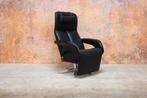 ZGANieuw zwarte leren Jori Symphony design relaxfauteuil, Huis en Inrichting, Fauteuils, Jori, Design, 75 tot 100 cm, Ophalen of Verzenden