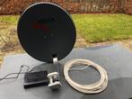 satelliet ontvanger met schotel, Audio, Tv en Foto, Schotelantennes, Ophalen, Zo goed als nieuw, (Schotel)antenne-accessoires