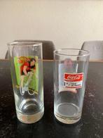 Coca Cola glazen wielrennen Tour de France, Ophalen of Verzenden, Zo goed als nieuw, Frisdrankglas