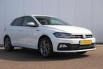 Volkswagen Polo 1.0 TSI R-Line Edition 95PK NAP! Navigatie A, Voorwielaandrijving, Met garantie (alle), Wit, Origineel Nederlands