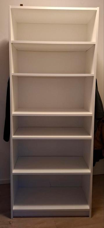 Witte BILLY Boekenkast - 80x39x202 cm - afbeelding 1
