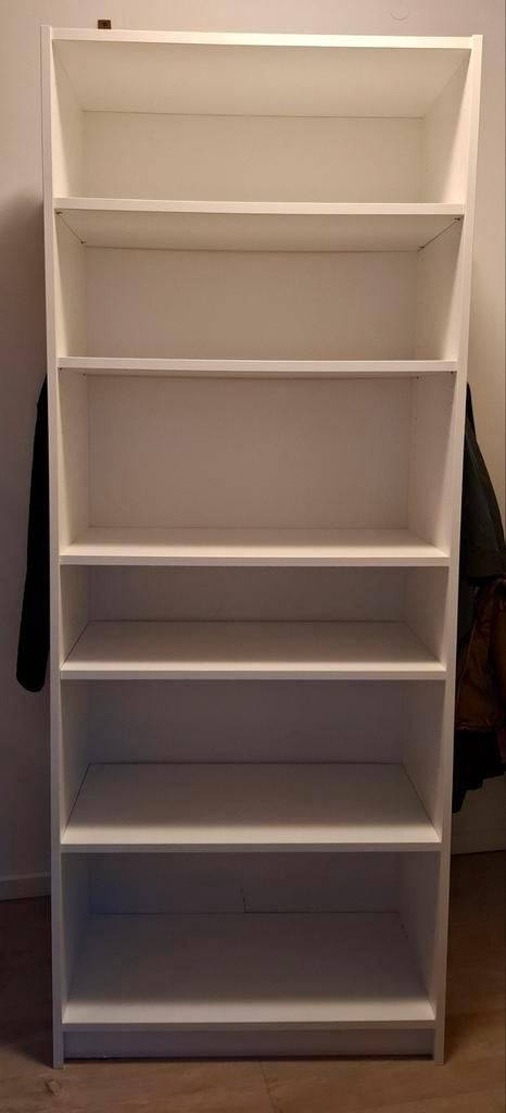 Witte BILLY Boekenkast - 80x39x202 cm, Huis en Inrichting, Kasten | Boekenkasten, Zo goed als nieuw, 50 tot 100 cm, 200 cm of meer