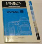Minolta Dynax 5 handeiding, Minolta, Gebruikt, Ophalen of Verzenden