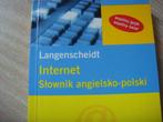 Slownik angielsko-polski Internet (Pools Internet woordenboe, Boeken, Woordenboeken, Ophalen of Verzenden, Zo goed als nieuw, Overige uitgevers