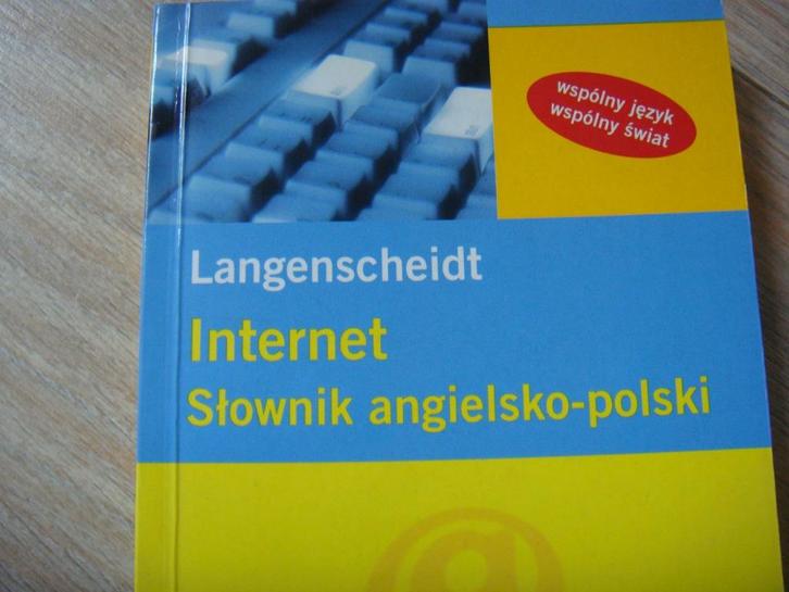 Slownik angielsko-polski Internet (Pools Internet woordenboe, Boeken, Woordenboeken, Zo goed als nieuw, Engels, Overige uitgevers
