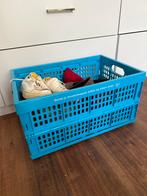 Schoenen, een krat met 5 paar, Kleding | Dames, Schoenen, Ophalen, Gedragen, Beige, Hoge laarzen