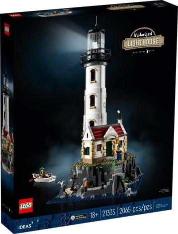 Lego Ideas -Gemotoriseerde vuurtoren - 21335 - NIEUW in doos beschikbaar voor biedingen
