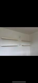 4 Ikea Lack wandplanken 110x26 wit, Huis en Inrichting, Woonaccessoires | Wandplanken en Boekenplanken, Ophalen, Gebruikt
