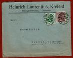 Envelop uit Dtsld.naar Enkhuizen - 1921 (pst.st. Crefeld ), Postzegels en Munten, Brieven en Enveloppen | Nederland, Ophalen of Verzenden
