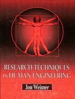 Research Techniques in Human Engineering, Ophalen of Verzenden, Zo goed als nieuw