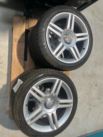 17” Audi velgen origineel met Winterbanden 225/45R17 beschikbaar voor biedingen