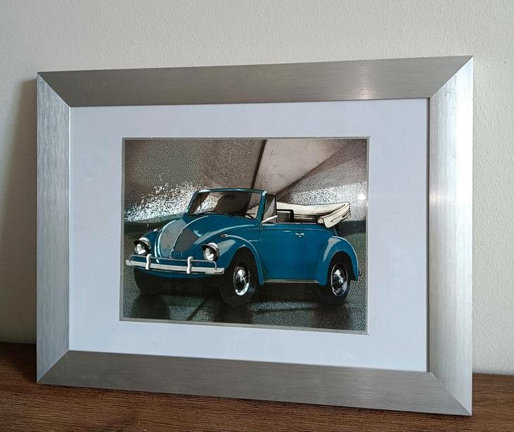 VW Coccinelle Cabriolet foto Kaart vintage, Verzamelen, Merken en Reclamevoorwerpen, Gebruikt, Overige typen, Ophalen of Verzenden