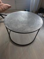Moderne ronde salontafel, diameter75cm, Huis en Inrichting, Tafels | Salontafels, Ophalen, Gebruikt, 50 tot 100 cm, Rond