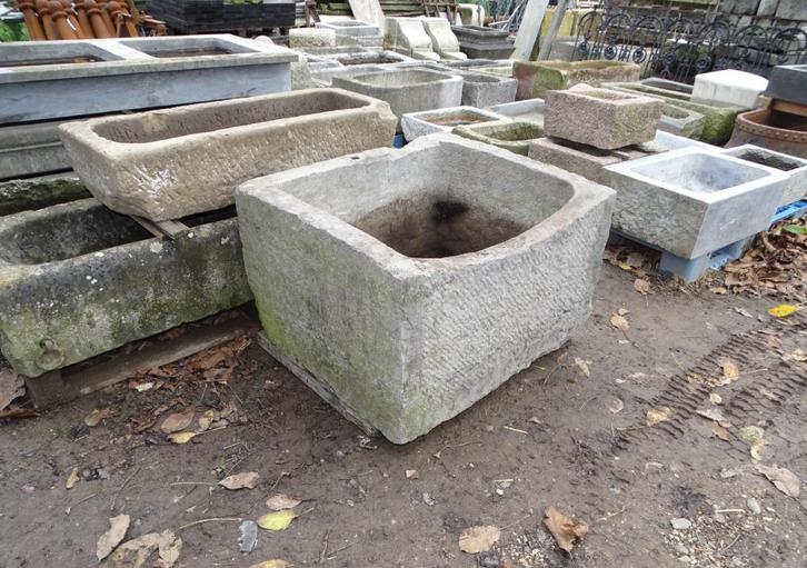 oude arduinen pekelbak trog gootsteen, Antiek en Kunst, Curiosa en Brocante, Ophalen