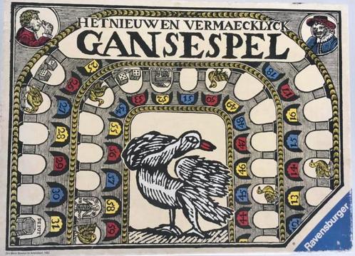 Ravensburger Gansebord kopie uit 1760, Hobby en Vrije tijd, Gezelschapsspellen | Bordspellen, Zo goed als nieuw, Vijf spelers of meer