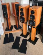 Chario academy millenium 2, Ophalen of Verzenden, Minder dan 60 watt, Front, Rear of Stereo speakers, Overige merken
