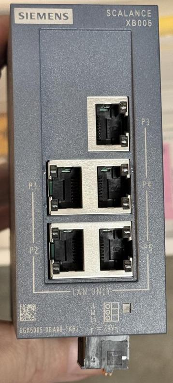 Siemens Scalance XB005 ethernet switch 5 poorten beschikbaar voor biedingen