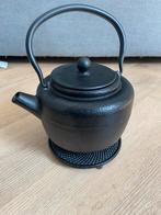 Gietijzeren bredemeijer theepot, Antiek en Kunst, Ophalen of Verzenden