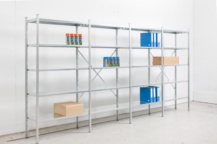 Legbordstelling Stelling G3 Mito 5mtr. 600 diep actie prijs!, Huis en Inrichting, Kasten | Stellingkasten, Nieuw, Ophalen