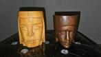 Houten mokken, Antiek en Kunst, Ophalen of Verzenden