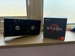 Ryzen 5 1600 + rx 480 combo (incl. Koeler en dozen), Computers en Software, Processors, 6-core, Gebruikt, Socket AM4, 3 tot 4 Ghz