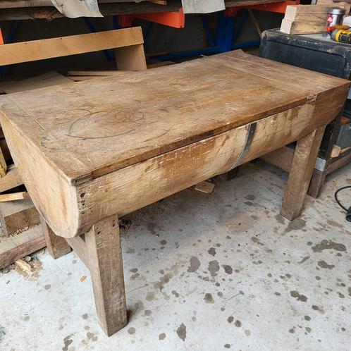 Stoere oude bakkerstrog, Antiek en Kunst, Curiosa en Brocante, Ophalen