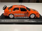 Minichamps. Alfa romeo 155 v6 dtm m bartels 1:43, Ophalen of Verzenden, Zo goed als nieuw, Auto, MiniChamps