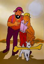 Prachtige posters kuifje .  Hergé, Verzamelen, Posters, Ophalen of Verzenden