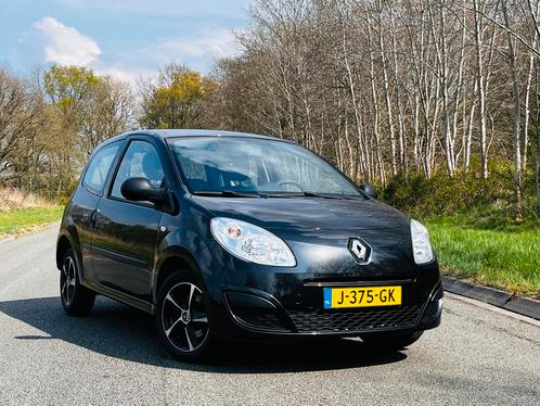 Renault Twingo 1.2 2008 Zwart Airco 89dkms Nw db-riem, Auto's, Renault, Bedrijf, Twingo, ABS, Airbags, Airconditioning, Bluetooth