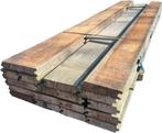 13.47 m2 hardhouten damwand 6 cm dik - nr: HP75, Tuin en Terras, Palen, Balken en Planken, Ophalen, Nieuw, 250 cm of meer, Hardhout
