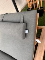 Ligbed Nardo | Showroommodel | Suns, Ophalen, Zo goed als nieuw, Teakhout, Verstelbaar